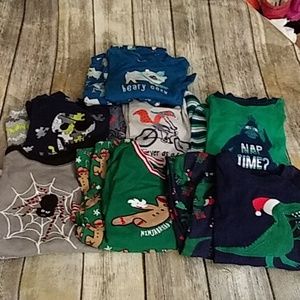 Gymboree 1 weeks worth of pajamas size 10